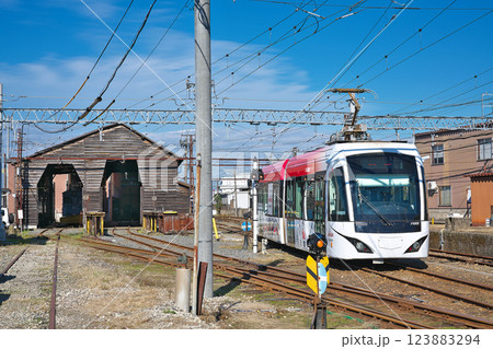 【北府駅鉄道ミュージアム】 福井県越前市北府 駅内 【北府駅鉄道ミュージアム】 福井県越前市北府 駅内 123883294