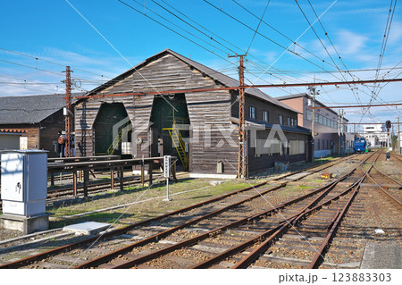 【北府駅鉄道ミュージアム】 福井県越前市北府 駅内 123883303