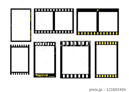 Additional Retro Film Frame Borders Set For Vintage Photography, Video Editing, And Design Overlays Additional Retro Film Frame Borders Set For Vintage Photography, Video Editing, And Design Overlays 123883404