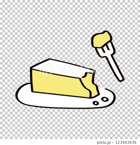ケーキのイラスト ケーキのイラスト 123883636