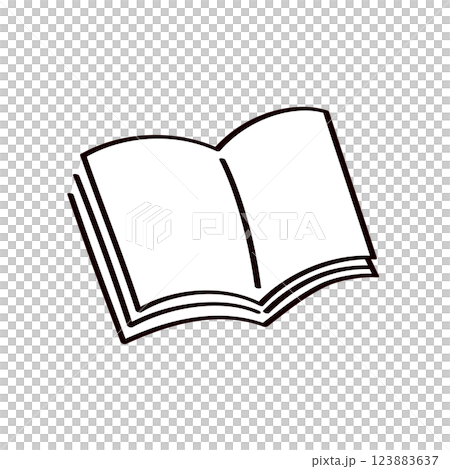 Hand drawn book illustration Hand drawn book illustration 123883637