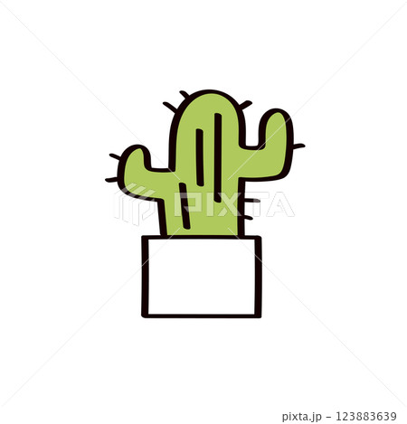 サボテンのイラスト 123883639