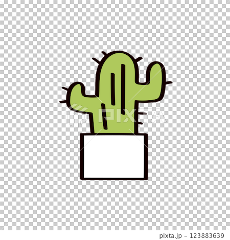 サボテンのイラスト 123883639