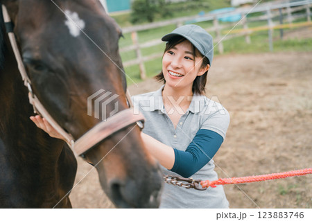 involved with horses involved with horses 123883746
