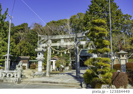 防府　玉祖神社　鳥居　山口県防府市 123884449