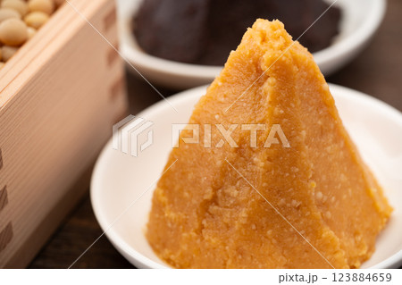 米味噌（白）のクローズアップ 123884659