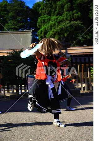 岩手県民俗芸能公演　鬼剣舞 123885363