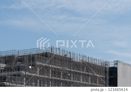 建設中マンション 建設中マンション 123885614