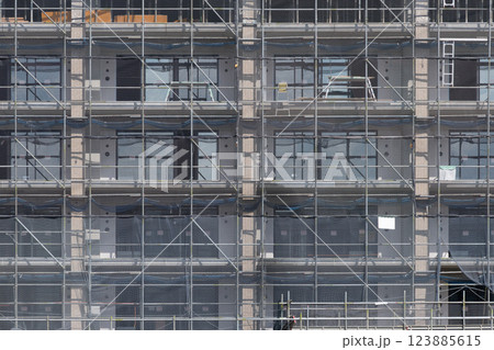 建設中マンション 建設中マンション 123885615