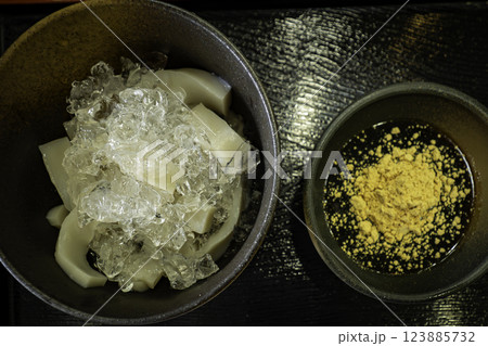 冷やしくず餅 冷やしくず餅 123885732