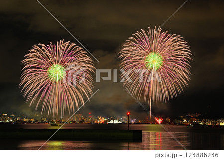 かごしま錦江湾サマーナイト花火 かごしま錦江湾サマーナイト花火 123886236