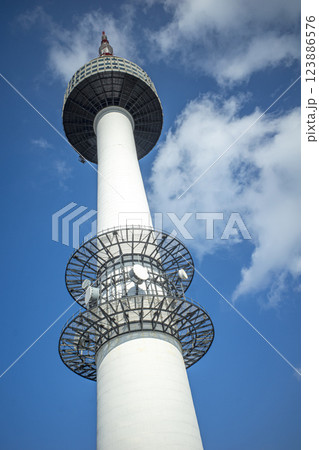 電波塔 電波塔 123886576