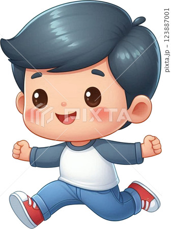 boy jumping 123887001