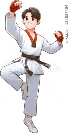 Taekwondo 123887484