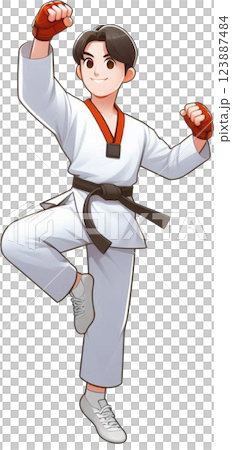 Taekwondo 123887484