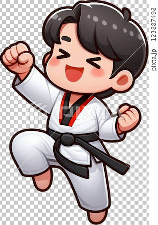 Taekwondo 123887498