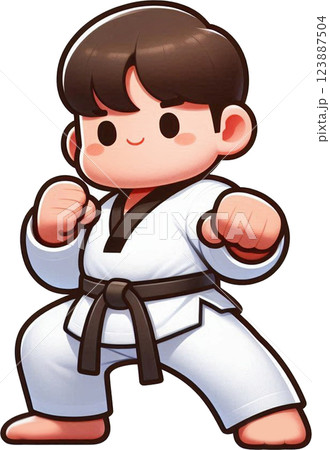 Taekwondo 123887504