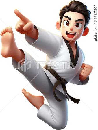 Taekwondo 123887505