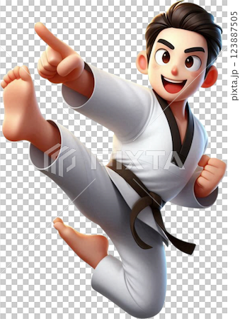 Taekwondo 123887505