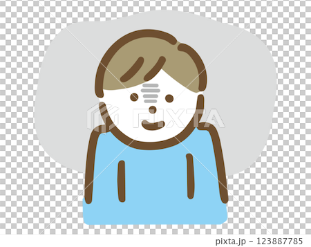 とても怒っている私服の若い男性(上半身・正面) とても怒っている私服の若い男性(上半身・正面) 123887785