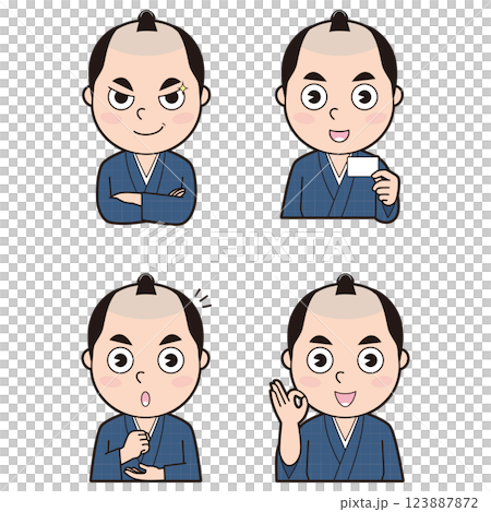 江戶町人⑥ 123887872
