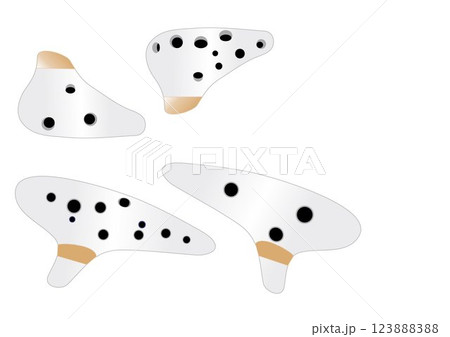 オカリナのイラスト オカリナのイラスト 123888388