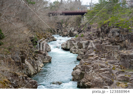 岩手県 一関市 厳美渓 岩手県 一関市 厳美渓 123888964