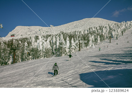 冬の蔵王 123889624