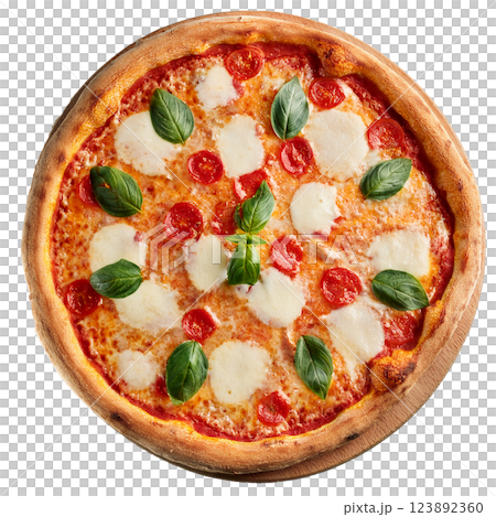 ピザのグラフィック素材(JPEG/PNG) ピザのグラフィック素材(JPEG/PNG) 123892360