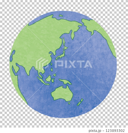 Simple earth illustration Simple earth illustration 123893302