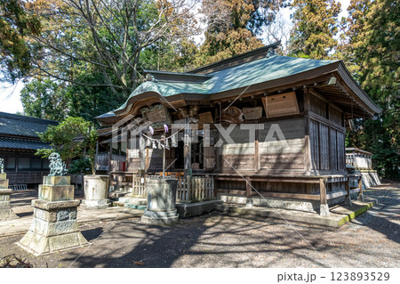 佐竹昌義が兜を奉納した甲神社社殿【茨城県常陸大宮市】 佐竹昌義が兜を奉納した甲神社社殿【茨城県常陸大宮市】 123893529