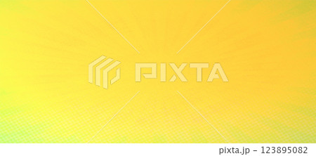 Yellow widescreen background for Banner, Poster, celebration, event and various design works 123895082