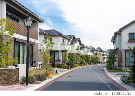 家 住宅 住宅地 家 住宅 住宅地 123895153