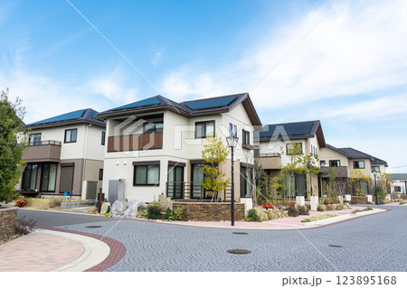 家 住宅 住宅地 家 住宅 住宅地 123895168