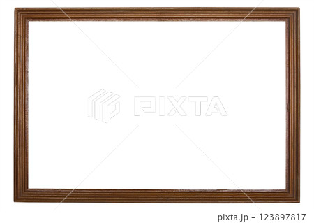 picture frame isolated on white background 123897817