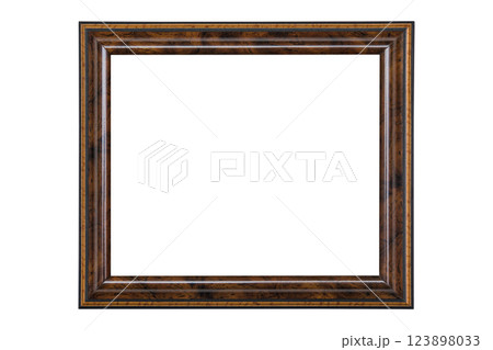 picture frame isolated on white background 123898033