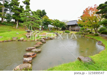 鳥取城　宝隆院庭園 123899547