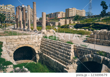 Roman baths in Alexandria Roman baths in Alexandria 123899679