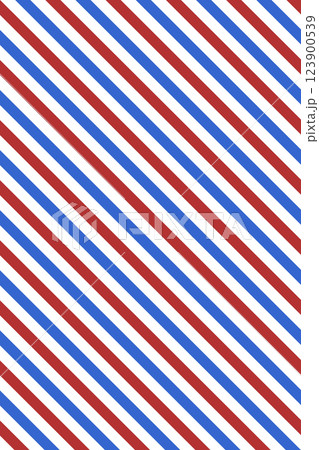 Classic barber background with red, blue and white stripes - vector illustration Classic barber background with red, blue and white stripes - vector illustration 123900539