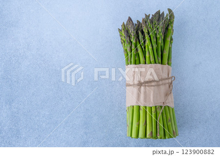 Bunch of green asparagus Bunch of green asparagus 123900882