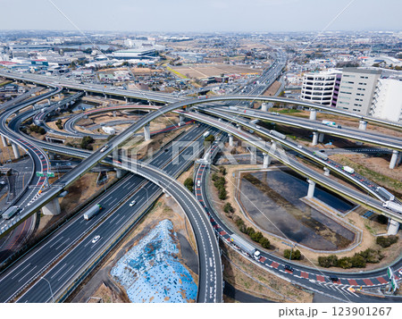 高速道路　ジャンクション 123901267