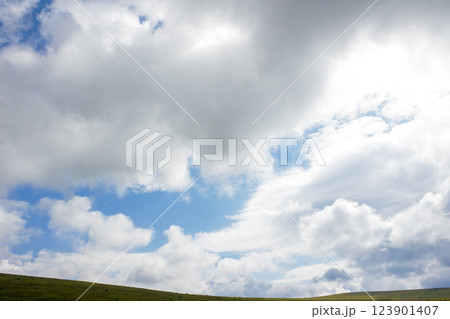 cloudy nature weather. summer sky background cloudy nature weather. summer sky background 123901407