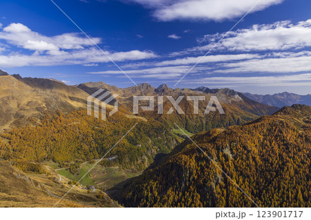 Texelgruppe nature park (Parco Naturale Gruppo di Tessa) near Timmelsjoch - high Alpine road, South Tyrol, Italy 123901717