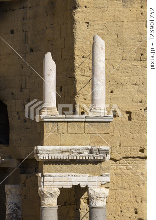 Roman Amphitheatre, Orange, UNESCO world heritage, Provence, France 123901752