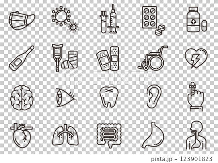 Medical icons 01 Medical icons 01 123901823