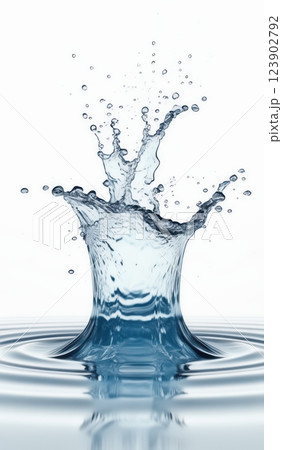 a close up of a water splash with a white background, a close up of a water splash with a white background, 123902792
