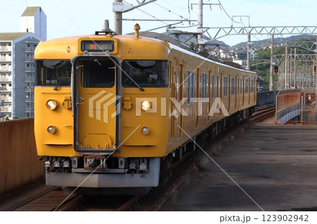 ［JR-M］宇野線／瀬戸大橋線115系電車（岡山⇔児島） 123902942