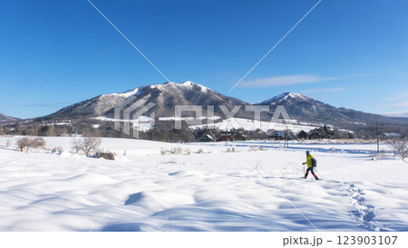 スノーシュートレッキングのイメージ 蒜山高原 スノーシュートレッキングのイメージ 蒜山高原 123903107