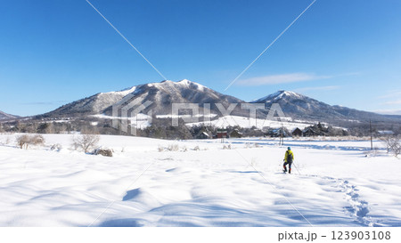 スノーシュートレッキングのイメージ 蒜山高原 スノーシュートレッキングのイメージ 蒜山高原 123903108
