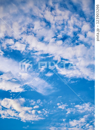 雲の多い空 123903266